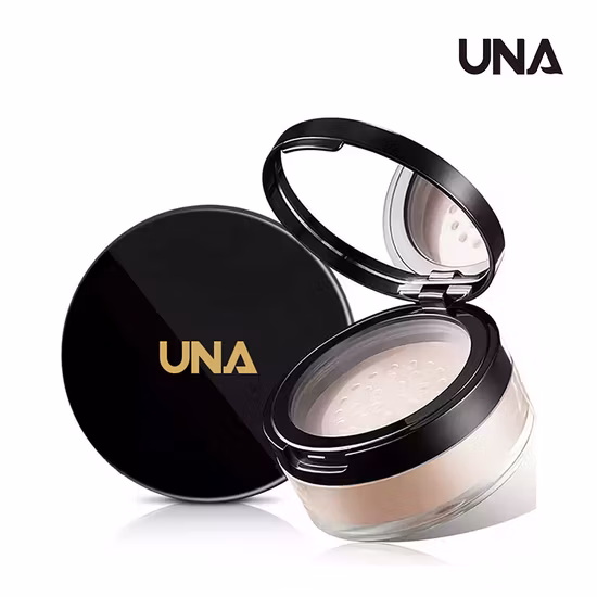 OEM ODM Private Label Длительный контроль масла Консилер Праймер для макияжа лица Рассыпчатая пудра с пуховкой